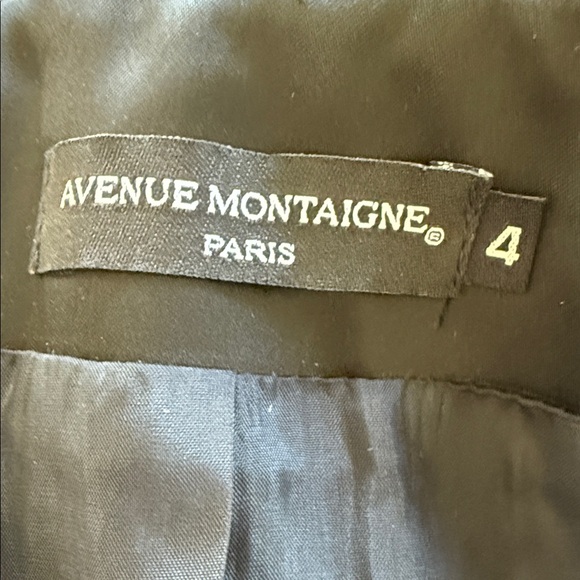 Chic Black Women's Blazer Avenue Montaigne - Picture 14 of 16